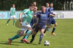 Fußball Regional - Kreisklasse - FC Gerolfing II - DJK Enkering - links Florian Kunz (FCG) auf dem Weg zu Tor