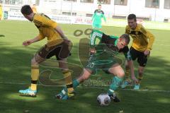 FC Gerolfing - SE Freising - Torsten Holm (grün Gerolfing) - Foto: Jürgen Meyer