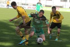FC Gerolfing - SE Freising - Torsten Holm (grün Gerolfing) - Foto: Jürgen Meyer