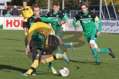 FC Gerolfing - SE Freising - Florian Ihring links - Schneider Steffen rechts - Foto: Jürgen Meyer