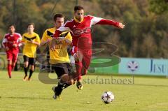 FC Wackerstein-Dünzing - Türk.SV Ingolstadt  - Soysal Semih (rot Türkisch) Beringer Daniel (gelb Wackerstein) - Foto: Jürgen Meyer