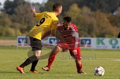 FC Wackerstein-Dünzing - Türk.SV Ingolstadt  - Neugebauer Tobias (gelb Wackerstein) Soysal fatih (rot Türkisch) - Foto: Jürgen Meyer