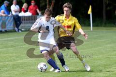 Kreisklasse - TSV Lichtenau - TV Münchsmünster - Graswald Manuell (gelb Lichtenau) - Zilker Mathias (weiss Münchsmünster) - Foto: Jürgen Meyer