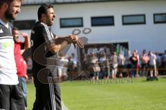 Relegation - Türkisch SV Ingolstadt - TSV Lichtenau 2:1 - Aufstieg in Kreisliga - Nerven liegen blank, Trainer Günay Gürses wartet auf den Schlußpfiff