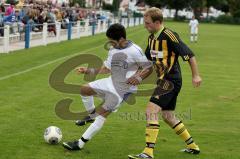 TSV Großmehring - FC Hitzhofen/Oberzell - Fardin Gholami (weiß Großmehring) - Foto: Jürgen Meyer