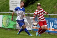 TSV Kösching - ASV Dachau - Bauer Benjamin (gestreift Kösching) - Foto: Jürgen Meyer