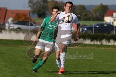 Kreisliga - TSV Gaimersheim - FC Geisenfeld - Kupfer Lukas #4 weiss Gaimersheim - Gmeiner Daniel #11 grün Geisenfeld - Foto: Jürgen Meyer