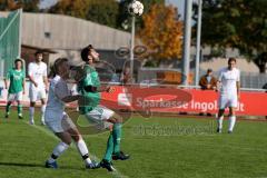 Kreisliga - TSV Gaimersheim - FC Geisenfeld - Caglar Cabir #12 grün Geisenfeld - Reinwald Franz #8 weiss Gaimersheim - Foto: Jürgen Meyer