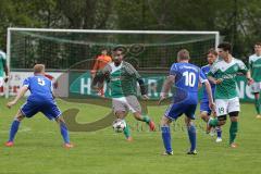 Landesliga Südost - FC Gerolfing - FC Deisenhofen - Andrej Kubicek (7 FCG) mitte im Angriff