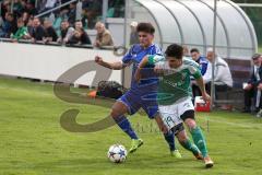 Landesliga Südost - FC Gerolfing - FC Deisenhofen - rechts 19 Philipp Hallmen (FCG)