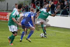 Landesliga Südost - FC Gerolfing - FC Deisenhofen - rechts am Ball Itua Sadadi (9 FCG)