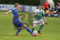 Landesliga Südost - FC Gerolfing - FC Deisenhofen - rechts Norbert Redl (2 FCG)