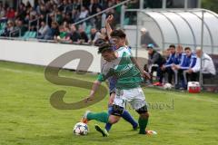 Landesliga Südost - FC Gerolfing - FC Deisenhofen - vorne 19 Philipp Hallmen (FCG)