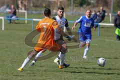 Kreisklasse 2 - SV Hundszell - FC Fatih Ingolstadt - Fardin Gholami #11 schwarz Fatih Ingolstadt - Tom-Christopher Libeg #1 Torwart Hundszell - Foto: Jürgen Meyer