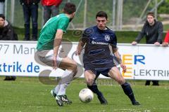 Bezirksliga - SV Manching - TSV Jetzendorf - Anikin Benjamin (blau Manching) - Foto: Jürgen Meyer