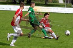 SV Manching - TSV Allach 09 - Fabian Burchard (grün Manching) - Foto: Jürgen Meyer