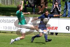 Bezirksliga - SV Manching - TSV Jetzendorf -  Ziegler Nico (blau Manching) - Foto: Jürgen Meyer