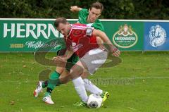 SV Manching - TSV Allach 09 - Ferdinand Heissler  (grün Manching) - Foto: Jürgen Meyer