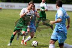 Bezirksliga - SV MAnching - SV N Lerchenau - Frank Thomas #2 grün Manching - Foto: Jürgen Meyer