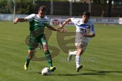 Bezirksliga Oberbayern Nord - SV Manching - ESV München 1:0 - Manuel Mayer am Ball