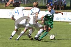 Bezirksliga Oberbayern Nord - SV Manching - ESV München 1:0 - rechts Nico Ziegler