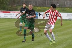 BZL Oberbayern Nord - Saison 2016/17 -  SV Manching - FC Schwabing München - Ihring Florian grün Manching - Foto: Jürgen Meyer