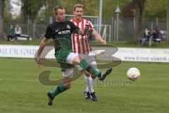 BZL Oberbayern Nord - Saison 2016/17 -  SV Manching - FC Schwabing München - Florian Ihring grün Manching - Foto: Jürgen Meyer