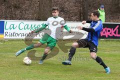 BZL Oberbayern Nord - Saison 2016/17 -  SV Manching - FC Moosburg - Jan Witek #9 Manching grün - Foto: Jürgen Meyer