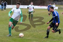 BZL Oberbayern Nord - Saison 2016/17 -  SV Manching - FC Moosburg - Jan Witek grün Manching - Foto: Jürgen Meyer