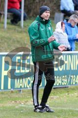 BZL Oberbayern Nord - Saison 2016/17 -  SV Manching - FC Moosburg - Thomas Geisler Trainer Manching - Foto: Jürgen Meyer