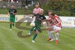 BZL Oberbayern Nord - Saison 2016/17 -  SV Manching - FC Schwabing München - Siegfried Tim grün Manching - Foto: Jürgen Meyer