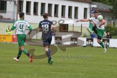 BZL Oberbayern Nord - SV Manching - Kirchheimer SC - Daniel Kremer SV Manching rechts - Faruk Rencber #4 Manching - Michael Geier #18 Kirchheimer SC - Foto: Jürgen Meyer