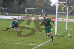 BZL Oberbayern Nord - SV Manching - SV Sulzemoos - Vollnhals, Benedikt #9 Manching - trifft zum 2:1 Führungstreffer - jubel -  Kronschnabl, Maximilian Torwart Sulzemoos - Foto: Jürgen Meyer