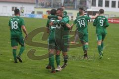 BZL Oberbayern Nord - SV Manching - SV Sulzemoos - Vollnhals, Benedikt #9 Manching - trifft zum 2:1 Führungstreffer - jubel - - Foto: Jürgen Meyer