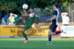 Landesliga 2015/16 - SV Manching - TSV Eching - Benjamin Anikin #15 grün Manching - Foto: Jürgen Meyer