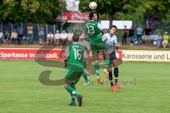 Landesliga 2015/16 - SV Manching - TSV Velden - Aleksandar Dmitrovic grün Manching - Foto: Jürgen Meyer