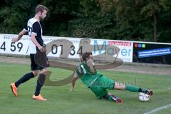 Landesliga 2015/16 - SV Manching - TSV Eching - Ferdinand Heissler #11 grün Manching - Foto: Jürgen Meyer