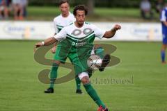 Landesliga 2015/16 - SV Manching - FC Ismaning - Nico Ziegler grün Manching - Foto: Jürgen Meyer