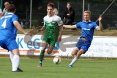 Landesliga 2015/16 - SV Manching - ASV Dachau - Daniel Schachtner #9 grün Manching - Foto: Jürgen Meyer