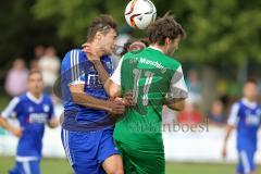 Landesliga 2015/16 - SV Manching - FC Ismaning - Ferdinand Heissler grün Manching - Foto: Jürgen Meyer