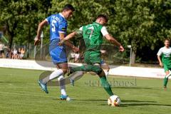 Landesliga 2015/16 - SV Manching - ASV Dachau - Bernd Geiß #7 grün Manching - Foto: Jürgen Meyer