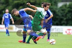 Landesliga 2015/16 - SV Manching - FC Ismaning - Nico Ziegler grün Manching - Foto: Jürgen Meyer