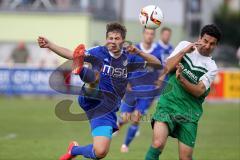 Landesliga 2015/16 - SV Manching - FC Ismaning - Azad El-Mahmod grün Manching - Foto: Jürgen Meyer