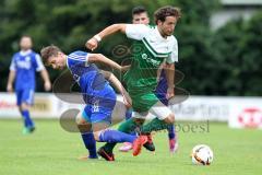 Landesliga 2015/16 - SV Manching - FC Ismaning - Nico Ziegler grün Manching - Foto: Jürgen Meyer