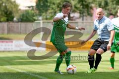 Landesliga 2015/16 - SV Manching - TSV Velden - Bernd Geiß grün Manching -  Foto: Jürgen Meyer