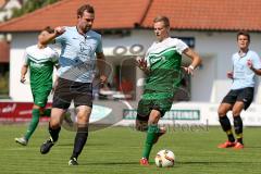 Landesliga 2015/16 - SV Manching - TSV Velden - Maximilian Gruber grün Manching - Foto: Jürgen Meyer