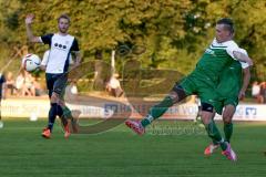 Landesliga 2015/16 - SV Manching - TSV Eching - Daniel Schachtner #9 grün Manching - Foto: Jürgen Meyer