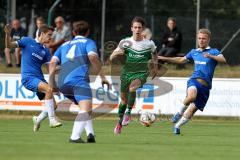 Landesliga 2015/16 - SV Manching - ASV Dachau - Daniel Schachtner #9 grün Manching - Foto: Jürgen Meyer