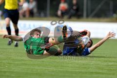 Landesliga 2015/16 - SV Manching - ASV Dachau - Ferdinand Heissler #11 grün Manching - Foto: Jürgen Meyer