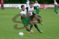 Landesliga 2015/16 - SV Manching - TSV Eching - Benjamin Anikin #15 grün Manching - Foto: Jürgen Meyer